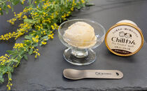 豆乳ヨーグルトアイスセット(信州りんご果肉入り)&nbsp;豆乳ヨーグルトアイス120ml×4個&nbsp;Chillわんオリジナルスプーン×1個