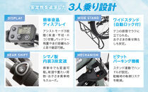 完成品でお届け！3人乗り電動アシスト自転車&nbsp;20インチ&nbsp;3段変速&nbsp;8.7Ah&nbsp;シマノ&nbsp;前後シート設置済｜京都&nbsp;自転車&nbsp;人気ブランド&nbsp;&nbsp;[&nbsp;中川商会&nbsp;シティサイクル&nbsp;3人乗り&nbsp;組立不要&nbsp;ファインバイクペーブメント&nbsp;3段変速&nbsp;丸石&nbsp;子供&nbsp;幼児&nbsp;こども&nbsp;おすすめ&nbsp;おしゃれ&nbsp;オートライト&nbsp;LEDライト&nbsp;通販&nbsp;送料無料&nbsp;］ASWR203ANK-FB-FBC011RBC015【マットブラック(K65T)】