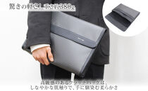 hide&nbsp;k&nbsp;1896&nbsp;ソフトカーボン&nbsp;クラッチバッグ【ブラック】clutch&nbsp;bag&nbsp;35cm×25cm×3.5cm&nbsp;メンズ&nbsp;セカンドバッグ&nbsp;サブバッグ&nbsp;ゴートレザー&nbsp;本革&nbsp;長野県長野市&nbsp;A4サイズ&nbsp;12インチPC&nbsp;タブレット対応