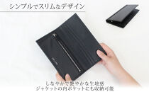 hide&nbsp;k&nbsp;1896&nbsp;ソフトカーボン&nbsp;ロングウォレット&nbsp;長財布【ブラック】long&nbsp;wallet&nbsp;black&nbsp;横19cm×縦9cm×マチ1.5cm&nbsp;メンズ財布&nbsp;サイフ&nbsp;札入れ&nbsp;カード&nbsp;コインケース&nbsp;本革&nbsp;カウレザー&nbsp;長野県長野市