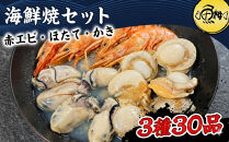 海鮮&nbsp;バーベキュー&nbsp;セット&nbsp;3種30品&nbsp;BBQセット&nbsp;海鮮セット&nbsp;冷凍&nbsp;帆立&nbsp;エビ&nbsp;牡蠣