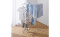 ワンピースも掛けられるステンレス室内物干_1143601231_00