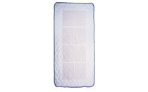 岩盤浴&nbsp;フランネル&nbsp;敷きパッド【グレー】