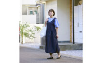 瀧本真奈美さんコラボワンピースエプロン（ネイビー）_1388200006_01