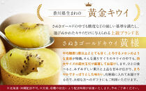さぬきゴールドキウイ「黄様」超大玉6個入り×2箱【化粧箱入り】
