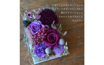【母の日】プレミアムドライフラワー・フォトフレーム&nbsp;ロゼワイン×ライラック＜お届け日：2026年5/4～5/10&nbsp;当店おまかせ&nbsp;＞母の日カード付き【&nbsp;母の日&nbsp;ギフト&nbsp;アレンジ&nbsp;花&nbsp;贈り物&nbsp;大阪府&nbsp;門真市&nbsp;】