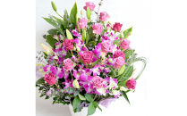 【母の日】豪華アレンジ-玲於&nbsp;-レオ-ハイクラスバージョン＜お届け日：2026年5/4～5/10&nbsp;当店おまかせ&nbsp;＞母の日カード付き【&nbsp;母の日&nbsp;ギフト&nbsp;アレンジ&nbsp;花&nbsp;贈り物&nbsp;大阪府&nbsp;門真市&nbsp;】