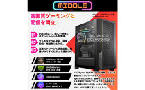 【中野区製造&nbsp;Geame】G-Storm&nbsp;ゲーミングPC&nbsp;Ryzen7×RTX5060Ti（3年保証）【ケース・A】