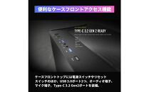 【中野区製造&nbsp;Geame】G-Storm&nbsp;ゲーミングPC&nbsp;Ryzen7×RTX5060Ti（3年保証）【ケース・C】