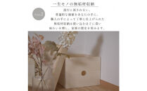 大川の職人がつくる無垢桐の大きな収納箱「むくり」&nbsp;ふた付きでリビングの散らかりを丸ごと収納