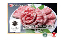 ＜HANAFUSA＞大山黒牛ローススライス(500g)【T-AC8】【大山ブランド会】&nbsp;【鳥取県&nbsp;境港市】