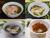 アカモク出汁茶漬けセット(4種)