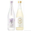 ＜数量限定＞千代むすび&nbsp;強力&nbsp;Assemblage&nbsp;一双とサフラン焼酎のセット(720ml×2本)