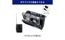 ラジオ付カセットテープレコーダー　	CTR-400F