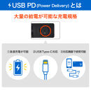 ランプレスＳＷ付ＵＳＢタップ　ＰＤ２０Ｗ　WLK-E3222UC(BK)