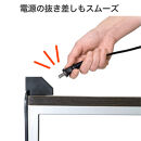 デスクＵＳＢタップ　ＰＤ２０Ｗ　WLS-DS4222SUC(BK)