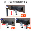 デスクＵＳＢタップ　ＰＤ２０Ｗ　WLS-DS4222SUC(BK)