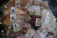 ＜定期便＞『境港の全部を食す』旬のお魚宅配便(全4回)
