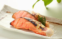 ＜定期便(3回)・数量限定＞氷温&nbsp;熟成&nbsp;境港サーモン3種セット(8切×3ヶ月・計24切)