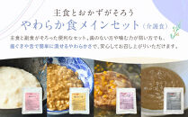 介護食&nbsp;やわらか食&nbsp;メインセット&nbsp;鶏のムース/鶏のカレー粥/煮込みハンバーグ/白身魚のムース&nbsp;各5個｜レトルト&nbsp;介護食品［&nbsp;京都&nbsp;レトルト食品メーカー&nbsp;人気&nbsp;おすすめ&nbsp;レトルト&nbsp;食事介助&nbsp;非常食&nbsp;保存食&nbsp;グルメ&nbsp;お取り寄せ&nbsp;通販&nbsp;送料無料&nbsp;ふるさと納税&nbsp;］