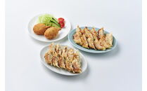 鶏骨付コロッケ　大人のコッコさん餃子2種詰め合わせ