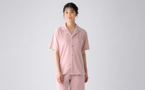 【男女兼用&nbsp;LLサイズ&nbsp;ピンク】ReDリカバリーウェア&nbsp;スリープ&nbsp;パジャマトップス半袖&nbsp;ルームウェア&nbsp;部屋着&nbsp;疲労回復&nbsp;血行促進&nbsp;一般医療機器&nbsp;バイタルテック