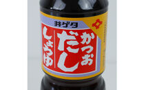 井ゲタ醤油　かつおだし醤油　1L×3本セット