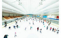 アイススケートご利用券（滑走料＋貸靴料）×２枚　【環境保全事業寄附金専用】