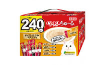 いなば　CIAO猫ちゅ～る　まぐろ・ささみバラエティ480本（14ｇｘ240本入りBOXｘ2袋入）（ケース）