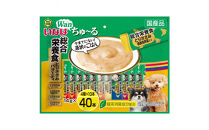 いなば　犬ちゅ～る　総合栄養食　とりささみバラエティ320本（14ｇｘ40本ｘ8袋入）（ケース）