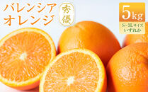 バレンシアオレンジ&nbsp;秀優&nbsp;5kg&nbsp;S～3Lサイズいずれか
