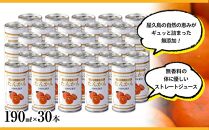 屋久島たんかんジュース&nbsp;190ml×30本＜屋久島の恵み／果汁100%&nbsp;ストレートジュース＞