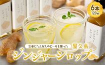 屋久島ジンジャーシロップ&nbsp;小(120ml)×6本セット