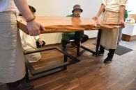 屋久杉テーブルQ102