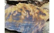 屋久杉Initialイニシャルキーホルダー　”K”