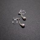 雨上がり&nbsp;ー雫ー　(イヤリング／ノンホールピアス）【受注制作】