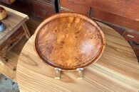【限定1】屋久島産ツガ（トガ）の木&nbsp;丸盆＜島屋工房＞