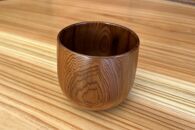 屋久杉&nbsp;カップ（丸）＜島屋工房＞