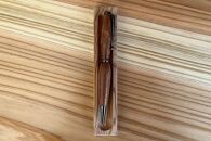 屋久杉&nbsp;回転式ボールペン（3）（ペン皿付き）＜島屋工房＞