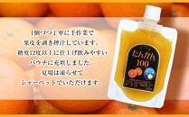 たんかん果汁100％ストレートジュース（パウチ入り）&nbsp;10袋