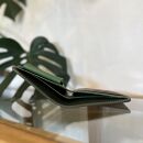 苔の森・屋久鹿レザーの二つ折り財布