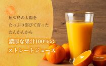 屋久島プレミアムたんかんジュース&nbsp;200g×6本（贈答用にも）＜果汁100%ストレートジュース＞