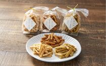 やさしい味わい&nbsp;あごだしおかき&nbsp;5種&nbsp;×各1個&nbsp;計5個セット＜屋久島産トビウオ使用＞