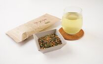 有機&nbsp;屋久島茶&nbsp;茶葉&nbsp;4種&nbsp;詰め合わせセット（煎茶・ほうじ茶・紅茶・玄米茶）＜八万寿茶園＞