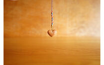 【相良パーティ】屋久檜千年の愛&nbsp;ハートストラップ&nbsp;屋久島の森の至極の宝&nbsp;屋久檜