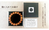 屋久杉12mm玉ブレスレット【20cm&nbsp;(L)】