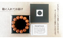 屋久杉15mm玉ブレスレット【20cm&nbsp;(L)】