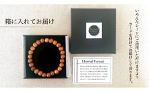 屋久杉8mm玉ブレスレット【16cm&nbsp;(S)】