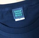 屋久島ウィルソン株ハートTシャツ&nbsp;(黒地／Sサイズ：男女兼用)