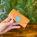 キーケースwith&nbsp;Cow&nbsp;キャメル